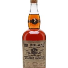 MB Roland Small Batch Bourbon Kentucky Straight Bourbon Whiskey |