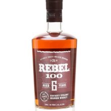 Rebel 100 Proof 6 Year Old Bourbon Kentucky Straight Bourbon Whiskey |