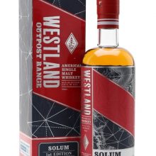 Westland Solum American Single Malt American Single Malt Whisky |