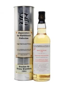 Brora 1981 / 21 Year Old / Signatory Highland Whisky |