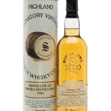 Brora 1981 / 18 Year Old / Millennium / Signatory Highland Whisky |