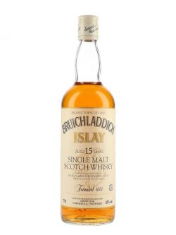 Bruichladdich 15 Year Old / 43% / 75cl / Bot.1980s Islay Whisky |
