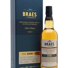 Braes of Glenlivet 1990 / 31 Year Old / Secret Speyside Speyside Whisky |