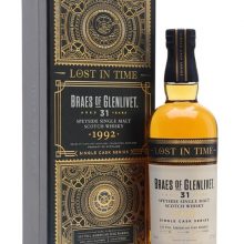 Braes of Glenlivet 1992 / 31 Year Old / Cask 111566 / Lost In Time Series Speyside Whisky |