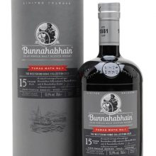 Bunnahabhain 15 Year Old / Turas Math #1 / Westering Home Collection Islay Whisky |