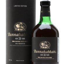Bunnahabhain 34 Year Old Islay Single Malt Scotch Whisky |