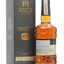 Alberta Premium Cask Strength Rye Canadian Rye Whisky |