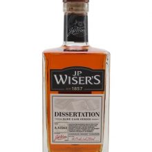 JP Wiser's Dissertation / Rare Cask Series Canadian Whisky |