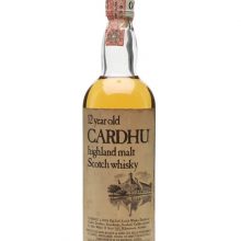 Cardhu 12 Year Old / Bot.1980s Speyside Single Malt Scotch Whisky |