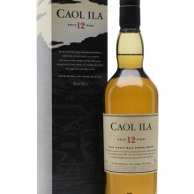 Caol Ila 12 Year Old Islay Single Malt Scotch Whisky |