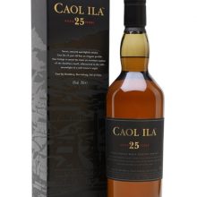 Caol Ila 25 Year Old Islay Single Malt Scotch Whisky |