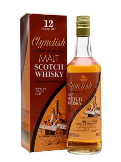 Clynelish 12 Year Old / Bot.1980s Highland Single Malt Scotch Whisky |