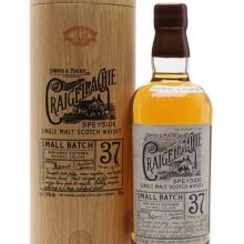 Craigellachie 37 Year Old Speyside Single Malt Scotch Whisky |