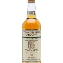 Convalmore 1981 / Bot.1998 / Connoisseurs Choice Speyside Whisky |
