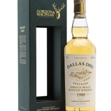 Dallas Dhu 1980 / Bot.2014 / Gordon & Macphail Speyside Whisky |