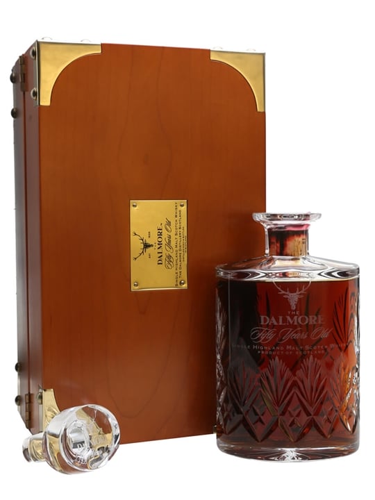 Dalmore 50 Year Old / Sherry Cask / Crystal Decanter Highland Whisky |