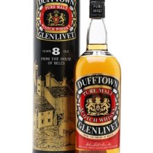Dufftown-Glenlivet 8 Year Old / Bot.1970s Speyside Whisky |