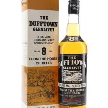 Dufftown-Glenlivet 8 Year Old / Bot.1970s Speyside Whisky |