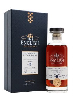 The English Founders Private Cellar 2007 / 16 Year Old / Port Cask English Whisky |