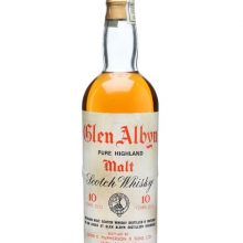 Glen Albyn 10 Year Old / Bot.1970s Highland Single Malt Scotch Whisky |