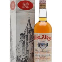 Glen Albyn 10 Year Old / Whiskyteca / Cask Strength / Bot.1970s Highland Whisky |