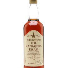 Glendullan 18 Year Old / Manager's Dram / Sherry Cask Speyside Whisky |