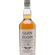 Glen Elgin 14 Year Old / United Distillers Christmas 1990 Speyside Whisky |