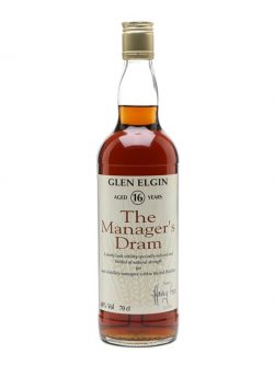 Glen Elgin 16 Year Old Manager's Dram / Sherry Cask / Bot.1993 Speyside Whisky |