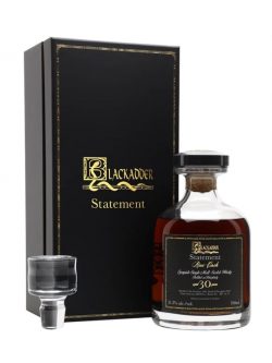 Blairfindy 1992 / 30 Year Old / Blackadder Statement No.43 Speyside Whisky |