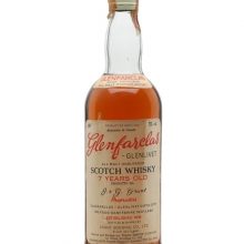 Glenfarclas-Glenlivet 7 Year Old / Bot.1970s Speyside Whisky |