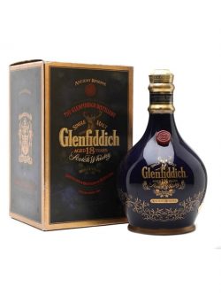 Glenfiddich 18 Year Old / Ancient Reserve / Blue Spode Decanter Speyside Whisky |