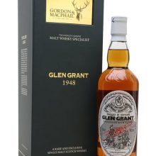 Glen Grant 1948 / 65 Year Old / Sherry Cask / Gordon & MacPhail Speyside Whisky |