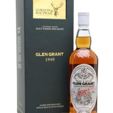 Glen Grant 1949 / 64 Year Old / Sherry Cask / Gordon & MacPhail Speyside Whisky |