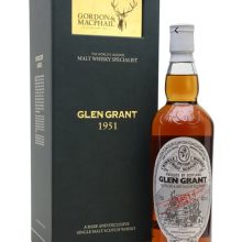 Glen Grant 1951 / 62 Year Old / Sherry Cask / Gordon & MacPhail Speyside Whisky |