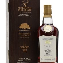 Glen Grant 1958 / 65 Year Old / Mr George Legacy Fourth Edition Speyside Whisky |