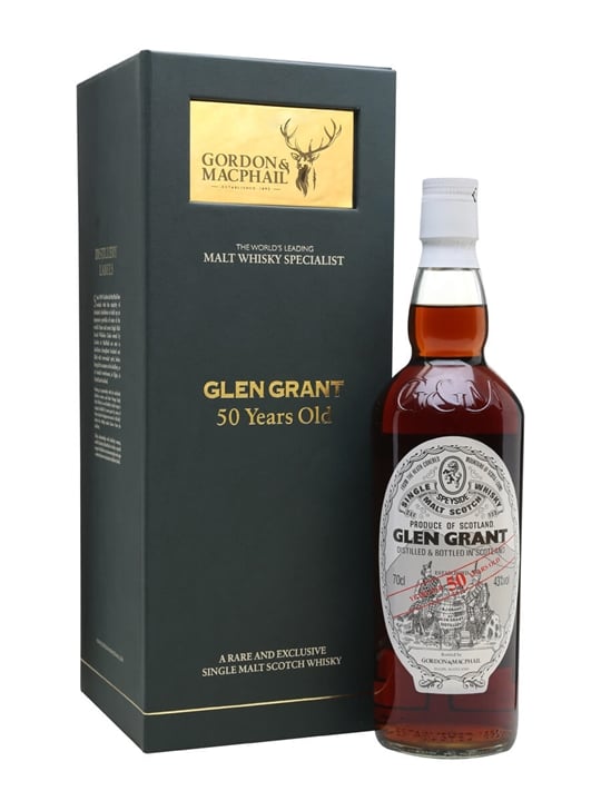 Glen Grant 50 Year Old / Sherry Cask / Gordon & MacPhail Speyside Whisky |
