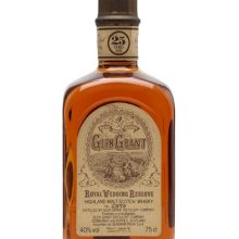 Glen Grant 25 Year Old / Royal Wedding Reserve Speyside Whisky |