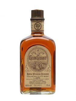 Glen Grant 25 Year Old / Royal Wedding Reserve Speyside Whisky |