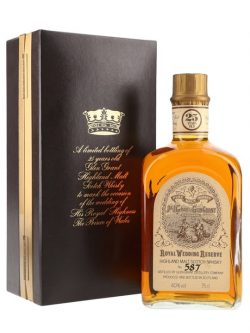 Glen Grant 25 Year Old / Royal Wedding Reserve Speyside Whisky |