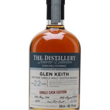Glen Keith 1998 / 22 Year Old / Cask #69720 / Distillery Reserve Collection Speyside Whisky |