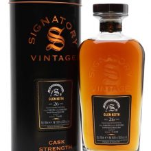 Glen Keith 1996 / 26 Year Old / Sherry Cask / Signatory Symington’s Choice Speyside Whisky |