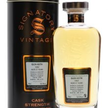 Glen Keith 1997 / 21 Year Old / Signatory Speyside Whisky |