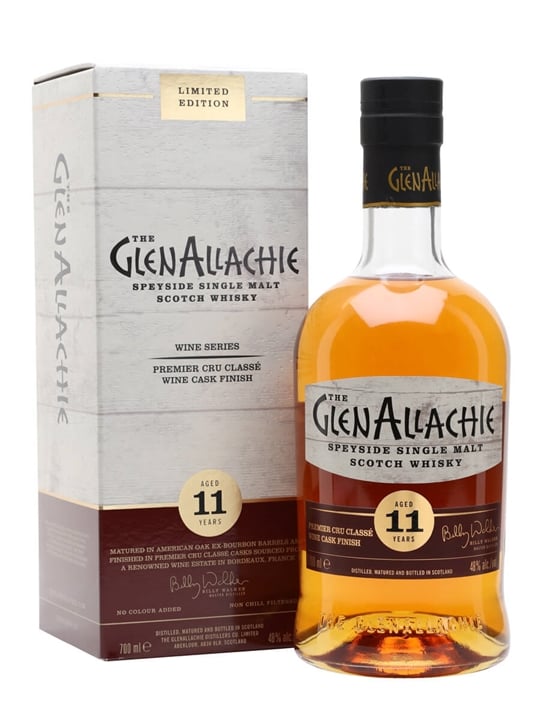 Glenallachie 11 Year Old Premier Cru Classe Wine / Wine Cask Series Speyside Whisky |