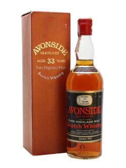 Avonside (Glenlivet) 1938 / 33 Year Old / Sherry Cask / Gordon & MacPhail Speyside Whisky |