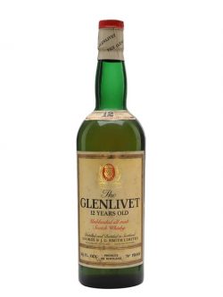 Glenlivet 12 Year Old / Bot.1970s Speyside Single Malt Scotch Whisky |
