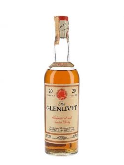 Glenlivet 20 Year Old / Bot.1960s Speyside Single Malt Scotch Whisky |