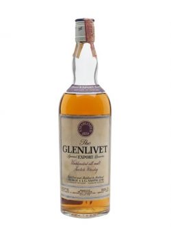 Glenlivet Special Export Reserve / Bot.1970s Speyside Whisky |