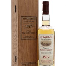 Glenmorangie 1977 / Bot.1998 Highland Single Malt Scotch Whisky |