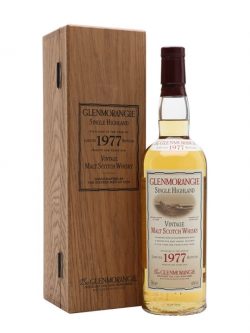 Glenmorangie 1977 / Bot.1998 Highland Single Malt Scotch Whisky |