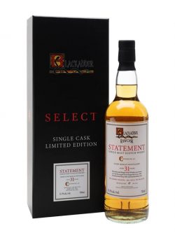 Glen Moray 1990 / 31 Year Old / Blackadder Speyside Whisky |